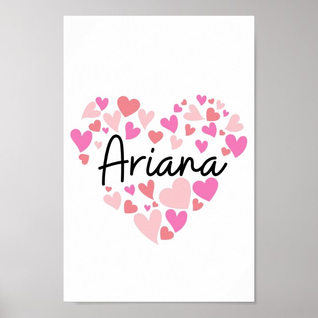 Póster Amo Ariana (Frente)