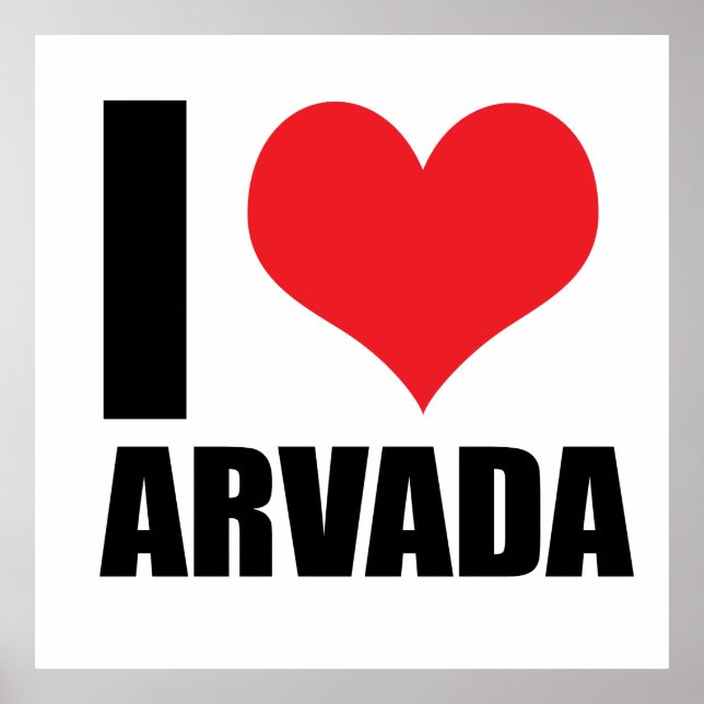 Póster Amo Arvada (Frente)