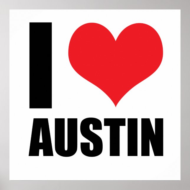 Póster Amo Austin (Frente)