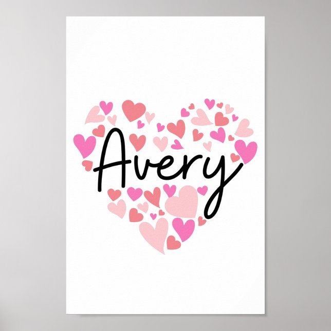 Póster Amo Avery (Frente)