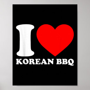 Póster Amo Bbq Coreano