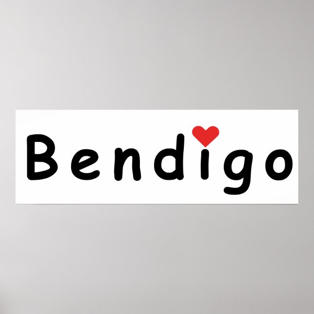 Póster Amo Bendigo (Frente)