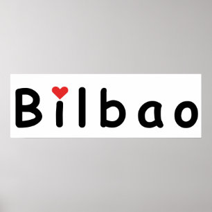 Póster Amo Bilbao