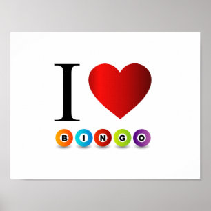 Póster Amo bingo