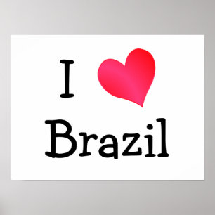 Póster Amo Brasil