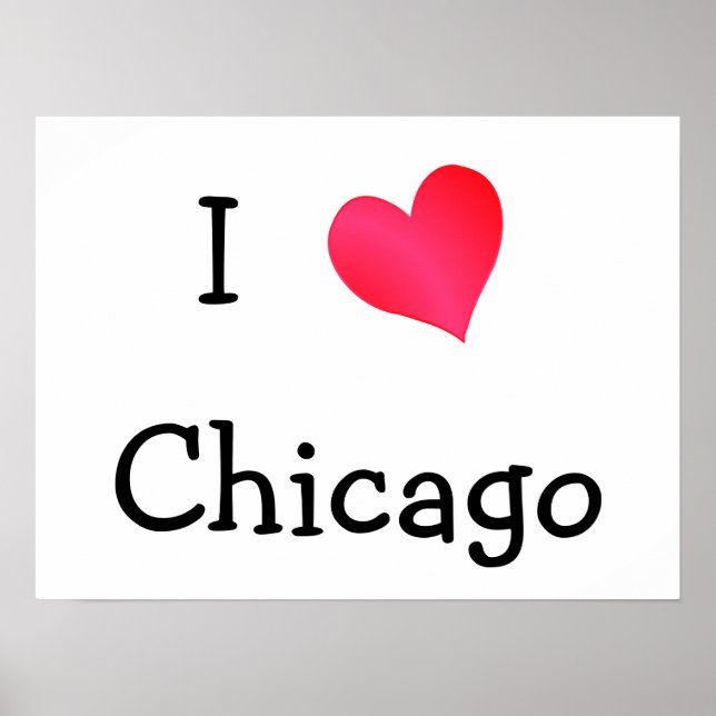 Póster Amo Chicago (Frente)