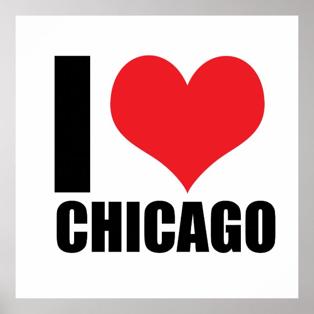 Póster Amo Chicago (Frente)