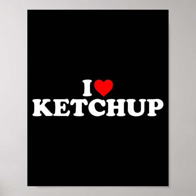 Póster Amo Chup - Corazón (Frente)