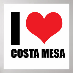 Póster Amo Costa Mesa