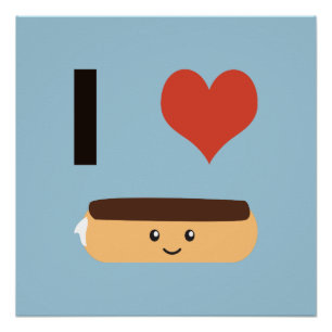 Póster Amo Eclaires