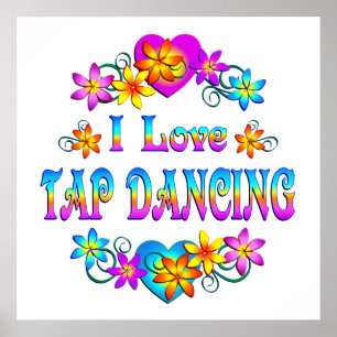 Póster Amo El Baile Tap