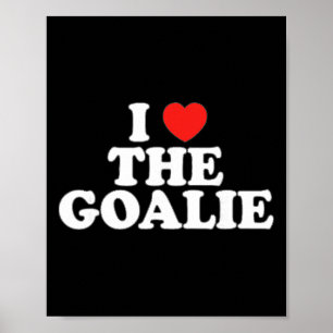 Póster Amo El Corazón Del Portero Fútbol Hockey Deporte P