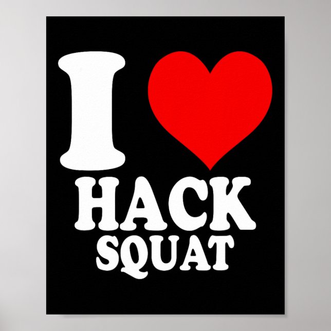 Póster Amo el Cuadrado Hack 1 (Frente)