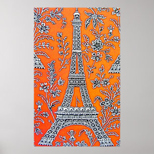 Póster AMO el poster de PARÍS