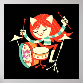 Póster Amo el rock 'n' Roll