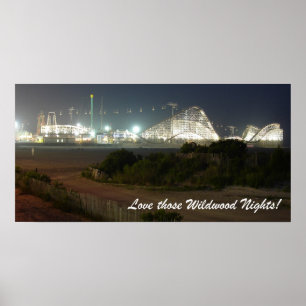 Póster ¡Amo Esas Noches De Madera Silvestre!