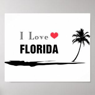 Póster Amo Florida