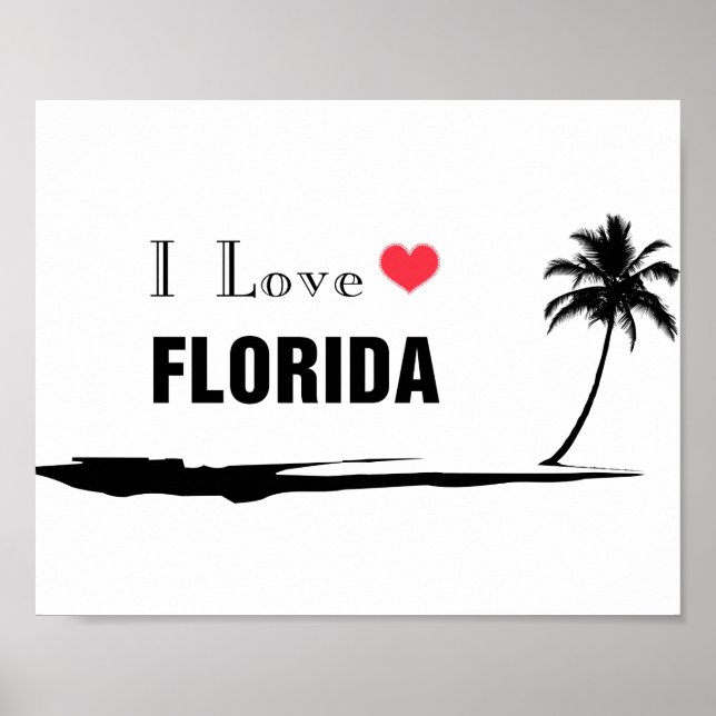 Póster Amo Florida (Frente)