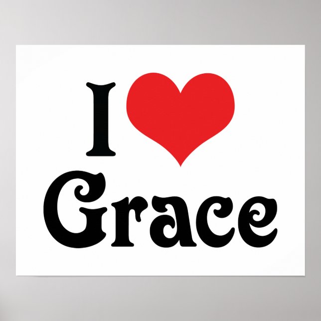 Póster Amo Grace (Frente)