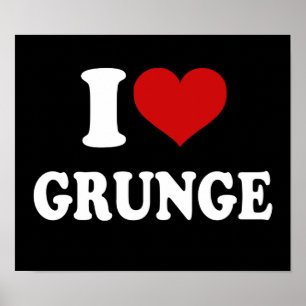 Póster Amo Grunge