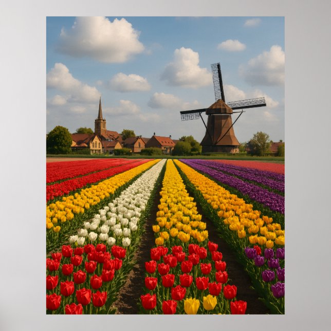 Póster Amo Holanda (Frente)