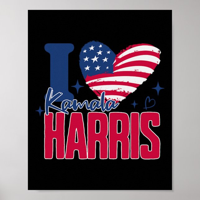 Póster Amo Kamala Harris (Frente)