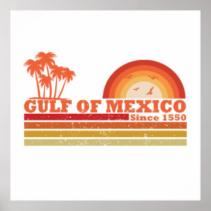 Póster Amo la cosecha del Golfo de México 1550