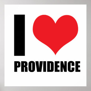 Póster Amo la Providencia