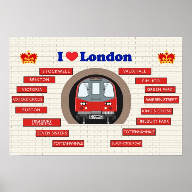 Póster Amo Londres (Frente)