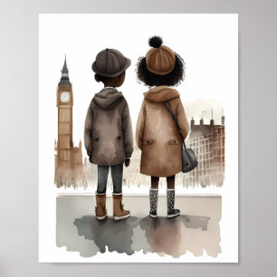 Póster Amo Londres
