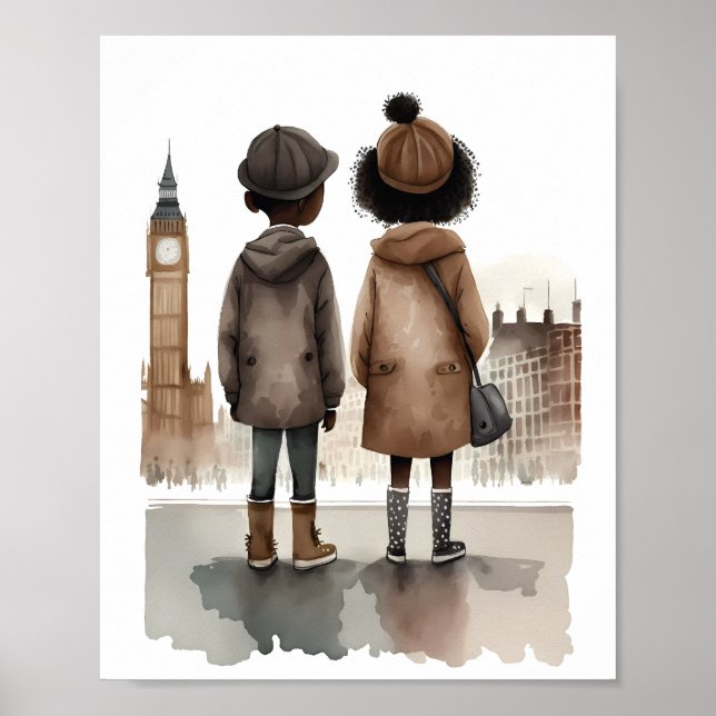 Póster Amo Londres (Frente)