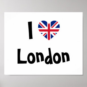 Póster Amo Londres