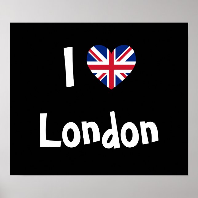 Póster Amo Londres (Frente)