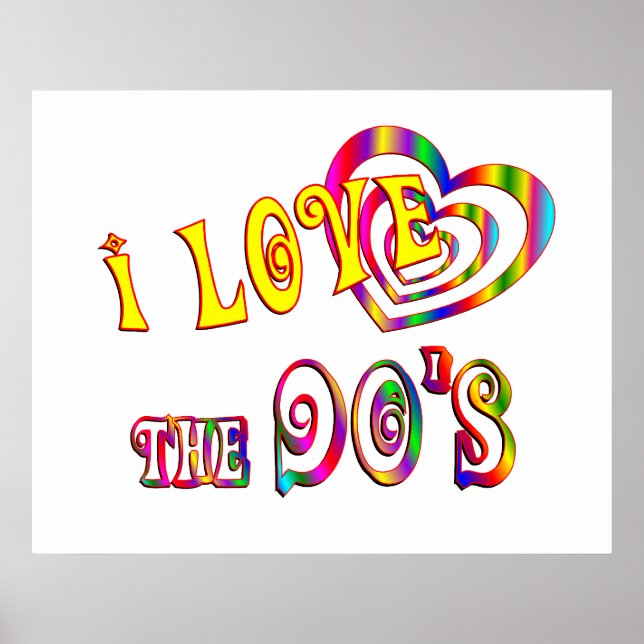 Póster Amo los 90 (Frente)
