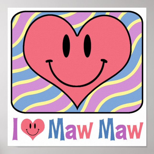 Póster Amo Maw Maw (Frente)