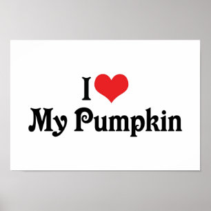 Póster Amo Mi Calabaza