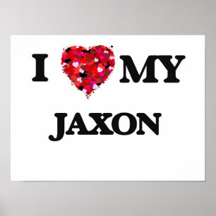 Póster Amo mi Jaxon