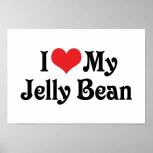 Póster Amo Mi Jelly Bean