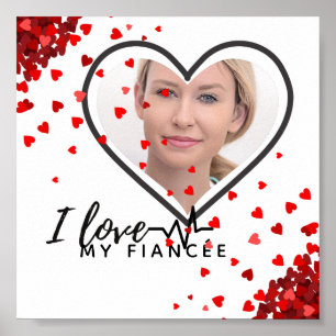 Póster Amo Mi prometida - Mejor Amigo Personalizado