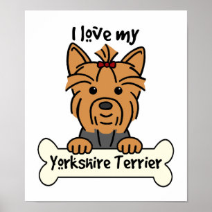 Póster Amo mi territorio de Yorkshire