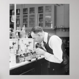 Póster Amo mi trabajo: 1920