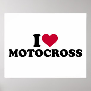 Póster Amo motocrós