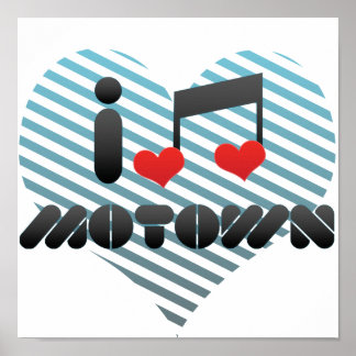 Póster Amo Motown