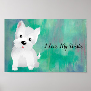 Póster Amo My Westie