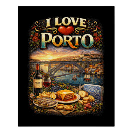 Póster Amo Oporto