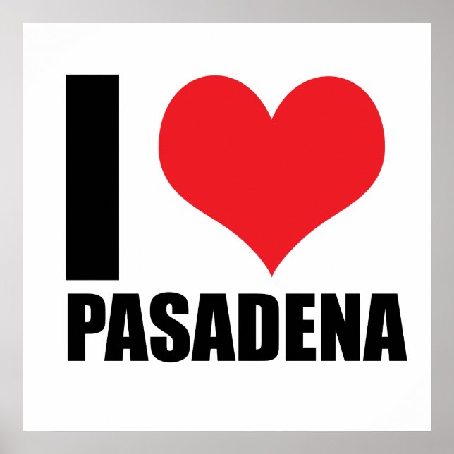 Póster Amo Pasadena (Frente)