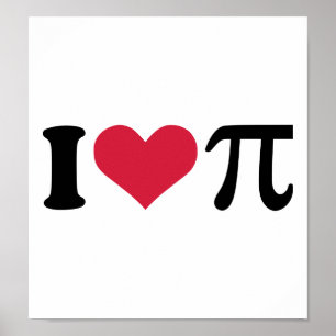 Póster Amo Pi