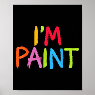 Póster Amo Pintar Con Los Dedos - Me Encanta Pintar Con L