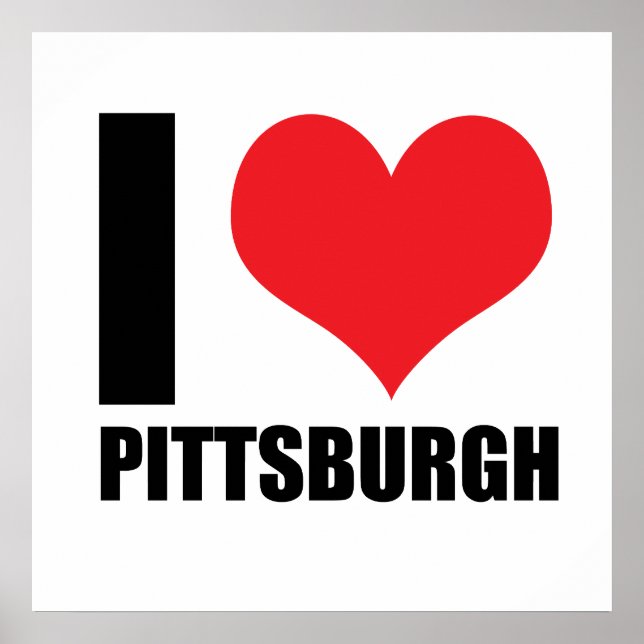 Póster Amo Pittsburg (Frente)