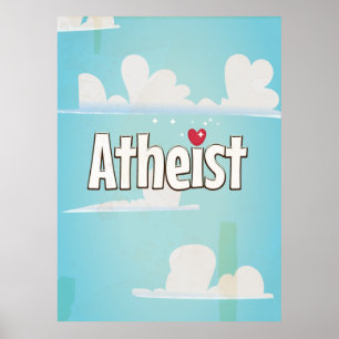 Póster Amo ser ateo